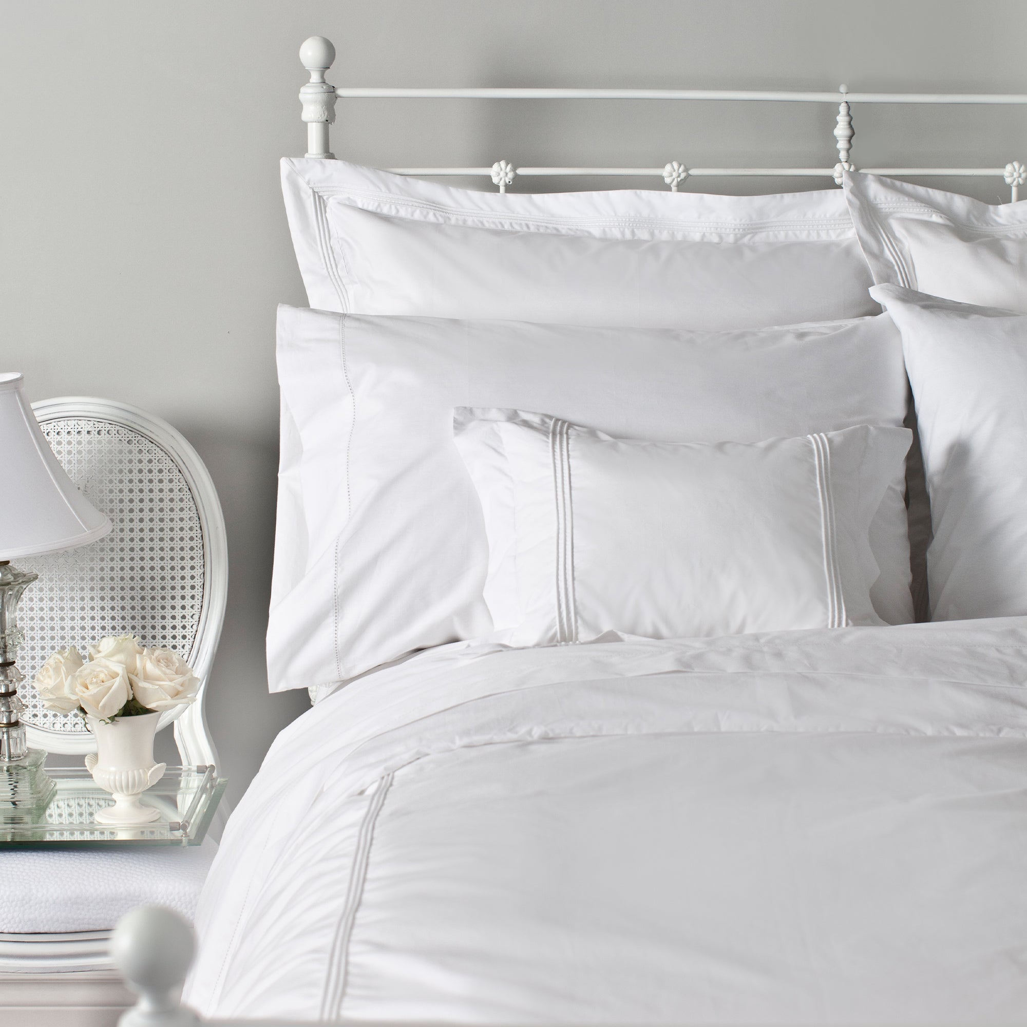 Giovani | Percale with Bourdon Stitch
