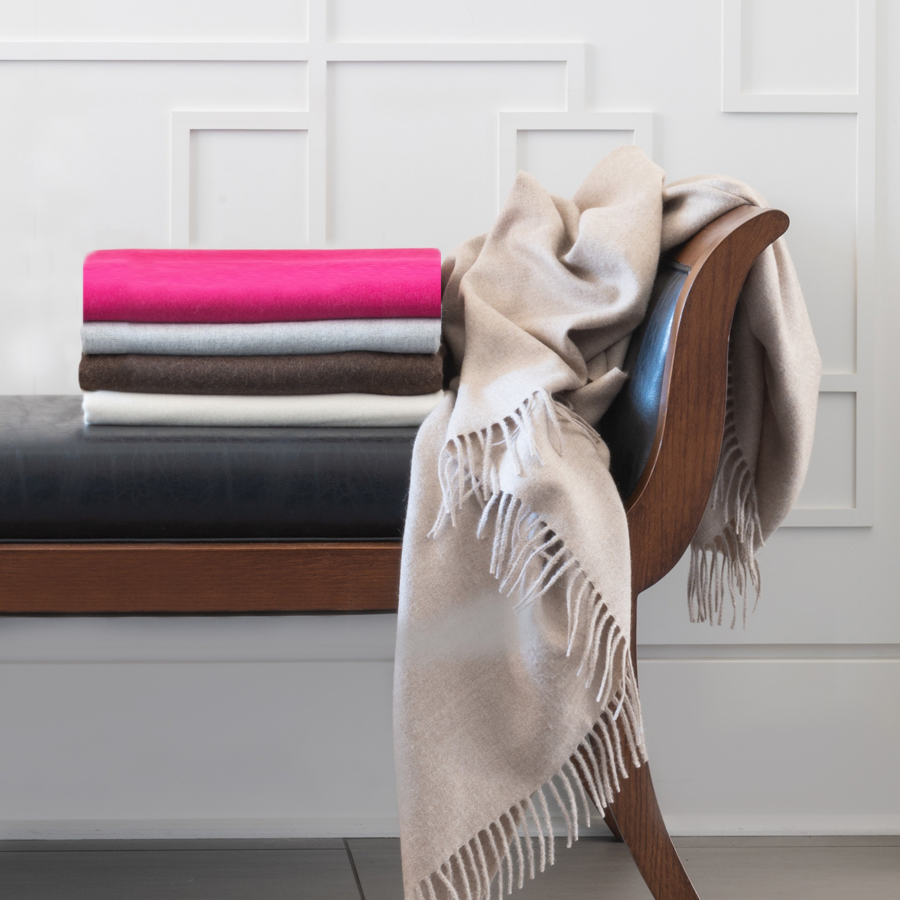 Alfie | Baby Alpaca Throw